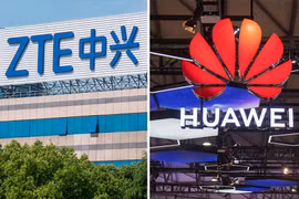 Các công ty viễn thông Mỹ bị cấm mua thiết bị từ Huawei, ZTE