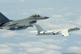 Hàng loạt máy bay Trung Quốc xuất hiện rầm rộ gần vùng lãnh thổ Đài Loan