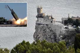 Leo thang căng thẳng với Nga, Mỹ mang pháo tầm xa đến diễn tập gần Crimea