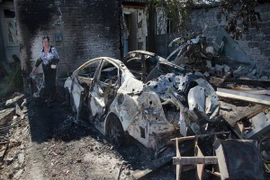 Ukraine tiếp tục sử dụng bom chùm đánh phá khu dân cư ở Donetsk