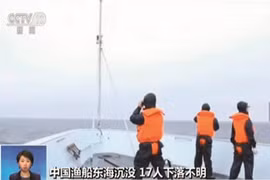 Tàu hàng nước ngoài đâm tàu cá Trung Quốc, hai người chết