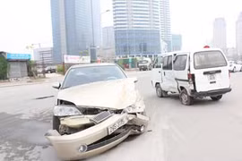 Hiện trường của vụ va chạm