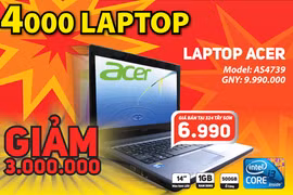 9000 LCD, lò vi sóng và laptop… giá rẻ chưa từng có