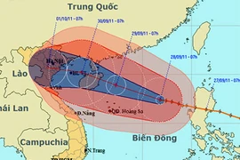 Bão số 5 có gió giật tới cấp 15