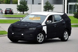 Thử nghiệm Hyundai Santa Fe thế hệ mới