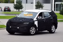 Thử nghiệm Hyundai Santa Fe thế hệ mới