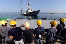 Xem hải quân Mỹ - Philippines tập trận