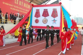 Học viện An ninh Nhân dân đón nhận Huân chương Sao vàng