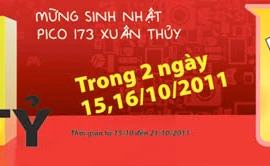 Tròn 1 tuổi, tặng… 1 tỷ đồng tiền mặt