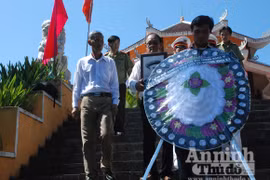 Quy tập mộ Liệt sĩ Công an nhân dân