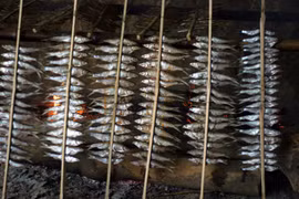 Lên Đà giang ăn cá nướng ngắm... thiên nhiên