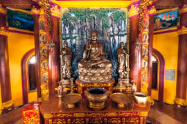 Chuẩn bị đại lễ khánh thành Bảo tháp Đại bi, khai ấn Phật ngọc