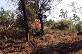 Cận cảnh khu vực an táng thi hài Đại tướng Võ Nguyên Giáp