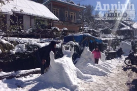 Nắng tuyết Sa Pa hút hồn du khách thập phương