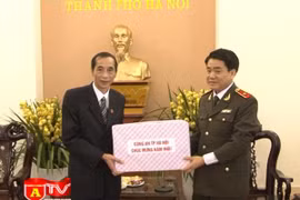 CATP chúc Tết Viện kiểm sát và TAND TP.Hà Nội