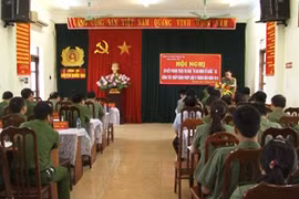 Cụm thi đua số 8 CATP Hà Nội sơ kết 6 tháng đầu năm 2016