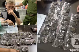 [CLIP] Lén lút 'đánh hàng' cần sa lúc rạng sáng, nam thanh niên bị CSCĐ phát hiện