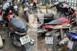 Chốt 141 liên tiếp phát hiện 3 xe máy Air Blade là tang vật trộm cắp