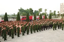 Lực lượng Cảnh sát quản lý hành chính về TTXH Công an quậm Bắc Từ Liêm khắc ghi lời Bác