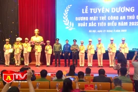 Vinh danh các gương mặt trẻ Công an Thủ đô xuất sắc, tiêu biểu