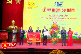Lễ kỷ niệm 50 năm ngành thoát nước Thủ đô