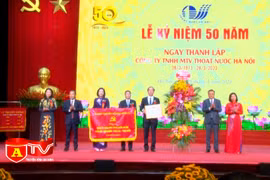 Lễ kỷ niệm 50 năm ngành thoát nước Thủ đô