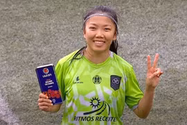 Huỳnh Như ghi bàn, là cầu thủ xuất sắc nhất trận ở Bồ Đào Nha