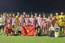 U20 Việt Nam thua sít sao CLB Nhật Bản trước giải châu Á