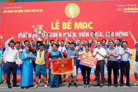 Xác định đội vô địch Giải bóng đá công nhân, viên chức, lao động Thủ đô 2024