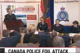 Cảnh sát Canada phá vỡ âm mưu tấn công khủng bố 