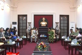 Đoàn Hội thánh Tin lành thăm, chúc mừng CATP Hà Nội