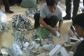 5 tấn hàng giả nhãn mác bị phát hiện thu giữ