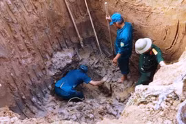 Tháo gỡ thành công quả tên lửa chưa phát nổ sót lại từ thời chiến tranh