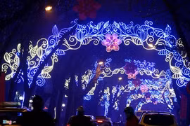 Hà Nội rực rỡ sắc màu đón Xuân