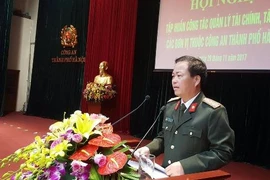 Làm tốt công tác quản lý tài chính, tài sản trong Công an Hà Nội