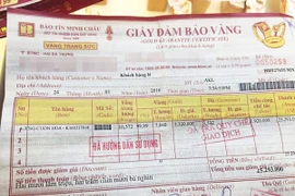 Bán vàng sai trọng lượng, Bảo Tín Minh Châu xin lỗi khách hàng