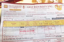 Bán vàng sai trọng lượng, Bảo Tín Minh Châu xin lỗi khách hàng