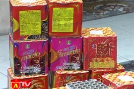 CAQ Ba Đình thu giữ 46kg pháo hoa lậu 