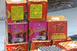 CAQ Ba Đình thu giữ 46kg pháo hoa lậu 