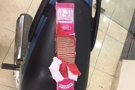 Sinh viên mua cả ống pháo về chơi lễ hội