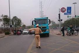 Tổng kiểm tra, xử phạt phương tiện vi phạm làn đường xe buýt BRT