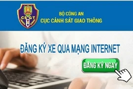 Triển khai 13 dịch vụ đăng ký phương tiện qua mạng Internet