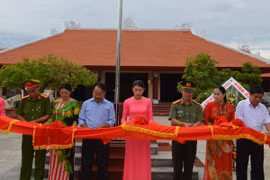 Khánh thành cột cờ Tổ quốc tại Khu lưu niệm cố Thủ tướng Phạm Văn Đồng