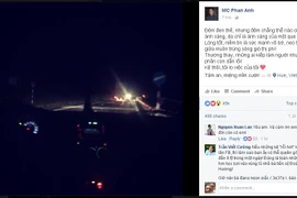 Hơn 9 tỷ đồng ủng hộ đồng bào miền Trung thông qua MC Phan Anh 