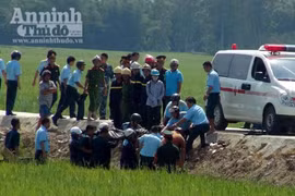 Máy bay rơi ở Phú Yên: Thêm hình ảnh công tác cứu hộ, cứu nạn tại hiện trường