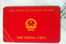 Thu hồi thẻ nhà báo của ông Lê Trường Sơn