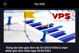 Công ty chứng khoán phản ánh sàn HOSE bị nghẽn lệnh