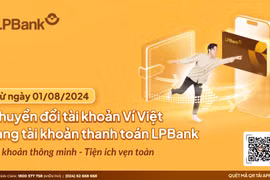 Ngân hàng Lộc Phát Việt Nam (LPBank) chuyển đổi tài khoản Ví Việt sang tài khoản thanh toán LPBank