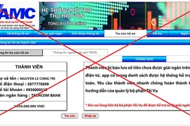 Mạo danh VAMC lừa đảo thu hồi nợ