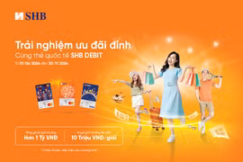 Nhận ngay ưu đãi chưa từng có khi sử dụng các dòng thẻ ghi nợ quốc tế SHB